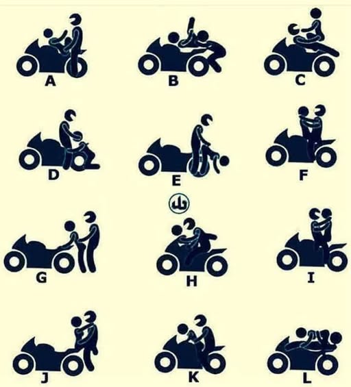 5 Posiciones para Hacer el Amor en una Moto con Seguridad y Placer